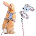 قلاده کتفی و لید سگ و گربه و خرگوش مدل Rabbit-B